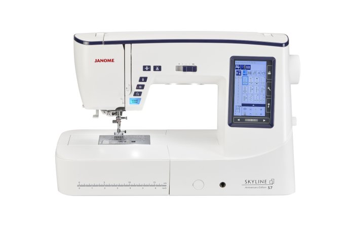 Janome Skyline S7 Anniversary Ed. Computernähmaschine 