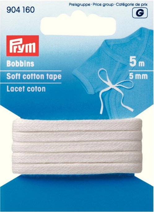 Prym Bobbins 5 mm weiss 