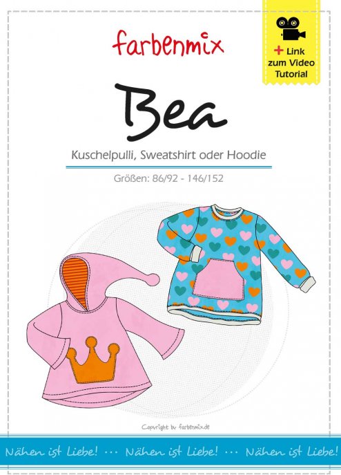 farbenmix Kinder Bea Gr. 86/92-146/152 