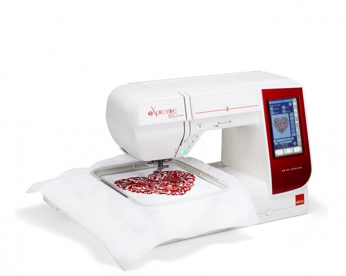 Elna  eXpressive 850 Stickmaschine 