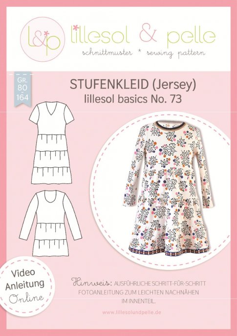 lillesol Kinder Stufenkleid No.73 Gr. 80-164 