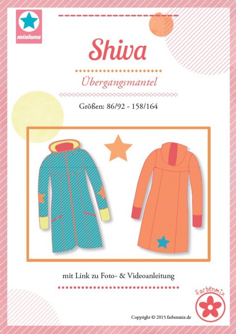 farbenmix Kinder Shiva Gr. 86/92-158/164 