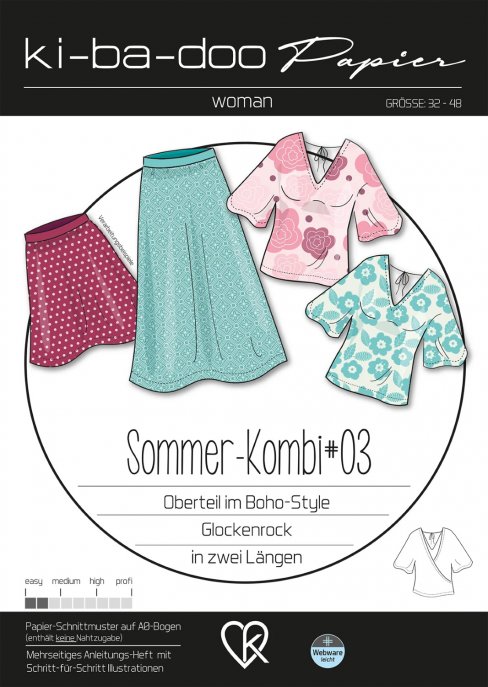 ki-ba-doo Damen Sommer-Kombi #03 Gr. 32-48 