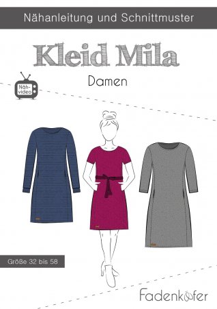 fadenkäfer Damen Kleid Mila Gr. 32-58 