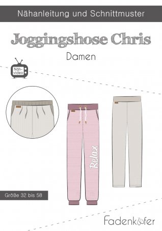 fadenkäfer Damen Jogginghose Chris Gr. 32-58 