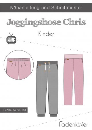 fadenkäfer Kinder Jogginghose Chris Gr. 74-164 