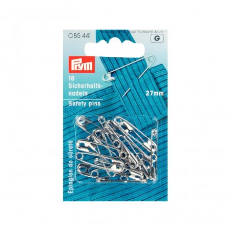 Prym Sicherheitsnadeln ST 27 mm silberfarbig 