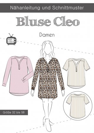 fadenkäfer Damen Bluse Cleo Gr. 32-58 