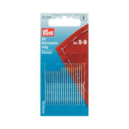 Prym Nähnadeln lang ST 5-9 silberfarbig 