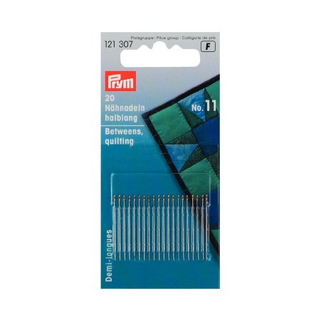 Prym Nähnadeln halblang ST 11 0,50 x 26 mm silberfarbig 