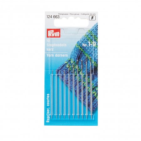 Prym Stopfnadeln kurz ST 1-9 silberfarbig 