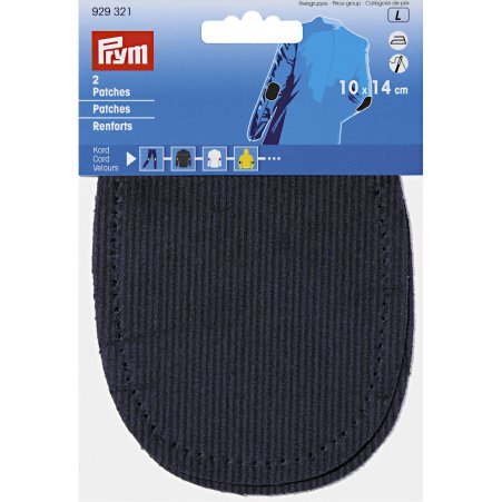 Prym Patches Cord (bügeln) 10 x 14 cm marine 