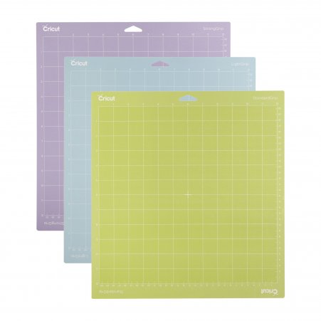 Cricut Schneidematte 3er-Pack 30,5cm Light-, Standard-, Strong-Grip 