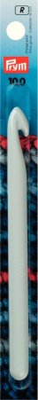 Prym Woll-Häkelnadeln ohne Griff KST 14 cm 10,00 mm grau 
