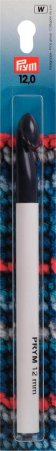 Prym Woll-Häkelnadeln ohne Griff KST 17 cm 12,00 mm grau 