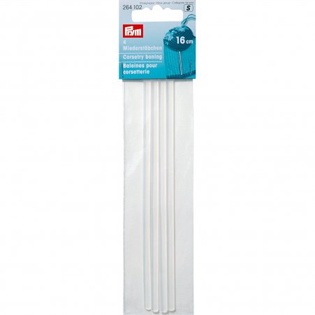 Prym Miederstäbchen 16 cm transparent 