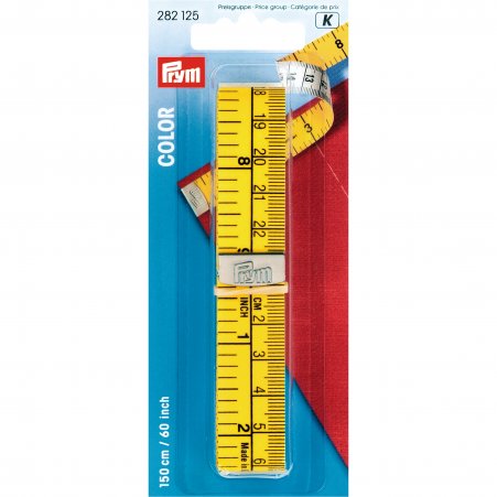 Prym Maßband Color Analog 150 cm 60 inch 