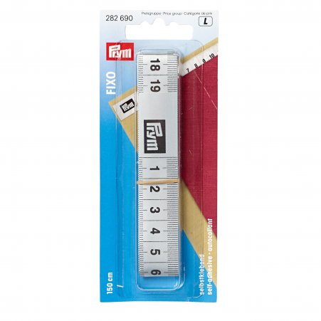 Prym Maßband Fixo Plus selbstklebend 150 cm / cm 