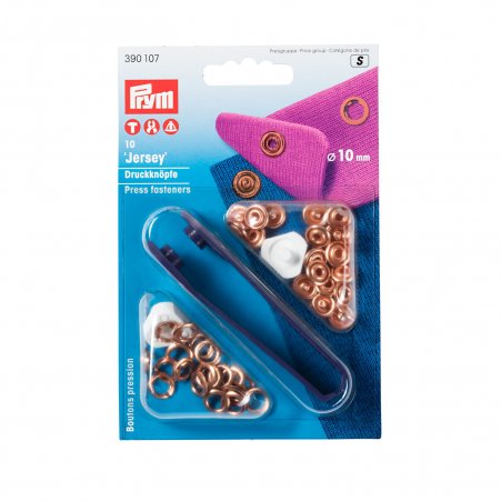 Prym NF-Druckknopf Jersey MS 10 mm verkupfert 