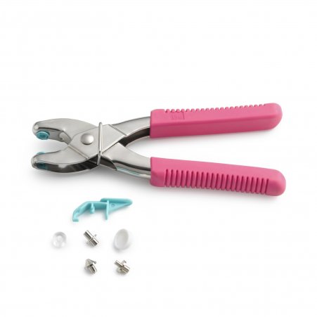 Prym Prym Love Vario-Zange mit Loch-/Color Snaps Werkzeug pink 