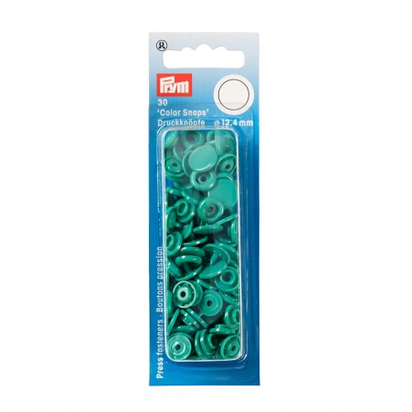 Prym NF Druckkn Color Snaps rund 12,4 mm grün 