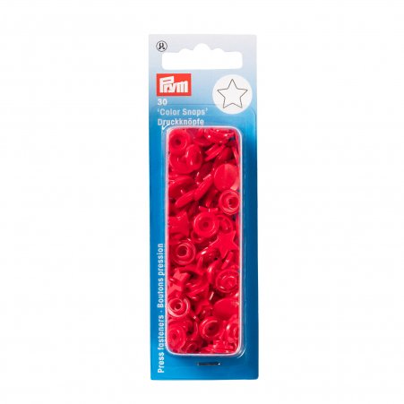 Prym NF-Druckknopf Color Snaps Stern rot 
