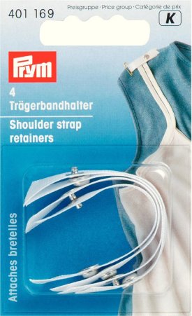 Prym Trägerbandhalter weiß 