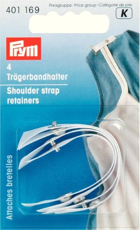 Prym Trägerbandhalter weiss 