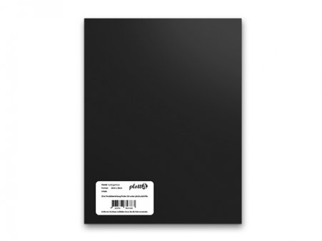 plottiX Kreidetafel 20x30cm schwarz 