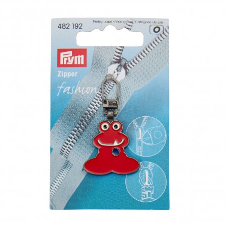 Prym Fashion-Zipper für Kinder Funmotiv rot 
