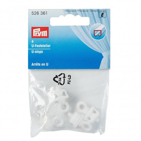 Prym U-Feststeller weiss NML 