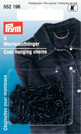 Prym Mantelaufhänger EIS schwarz 