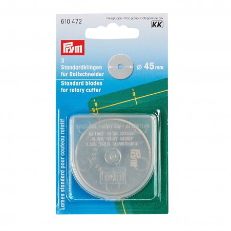 Prym Ersatzklingen für Rollschneider 45 mm 