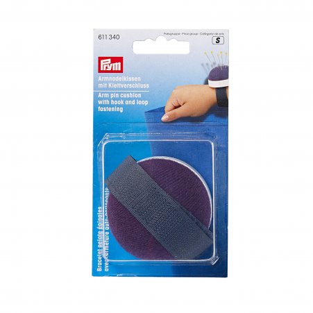 Prym Armnadelkissen mit Klettband blau 