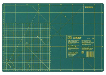 Prym Schneidematte cm/inch-Einteilung 45 x 30 cm 