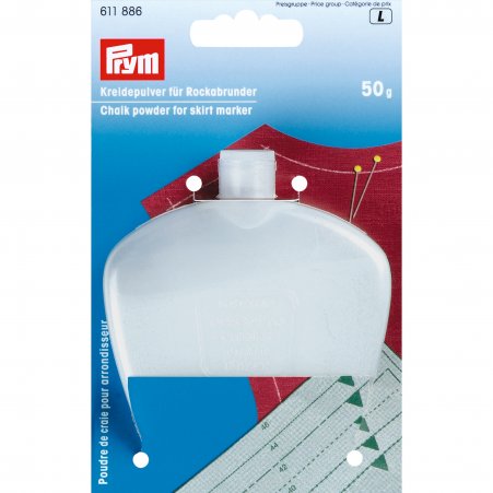 Prym Kreidepulver für Rockabrunder weiss 