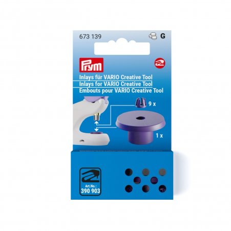 Prym Inlays für VARIO Creative Tool violett 