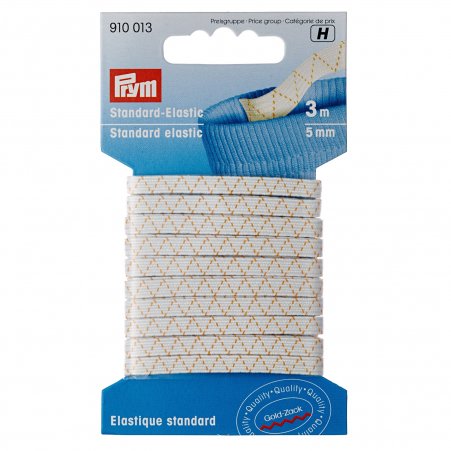 Prym Standard-Elastic 5 mm weiss 