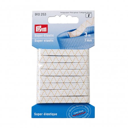 Prym Super-Elastic 7 mm weiß 