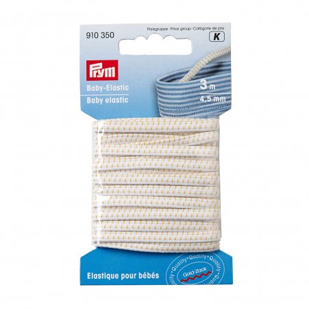 Prym Baby-Elastic 4,5 mm weiß 