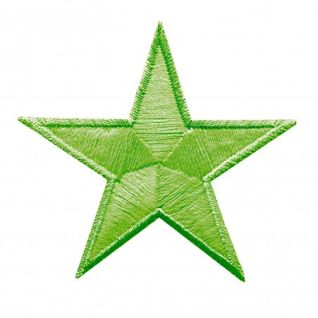 Prym Applikation GLOW IN THE DARK Sterne grün 