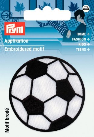 Prym Applikation Fussball mittel 