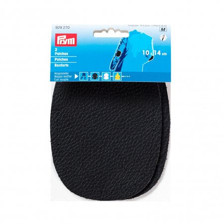 Prym Patches Nappaleder (nähen) 10 x 14 cm schwarz 