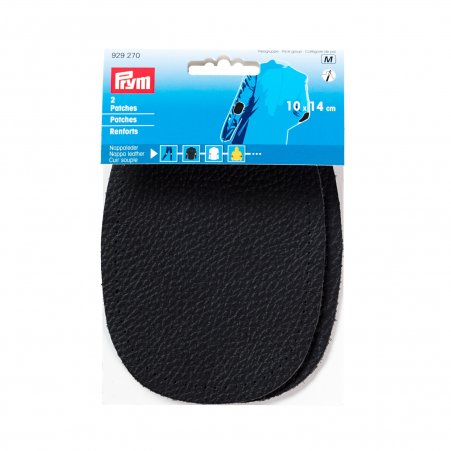 Prym Patches Nappaleder (nähen) 10x14 cm schwarz 