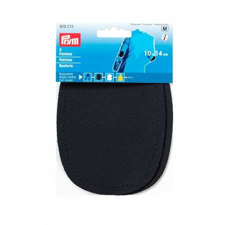 Prym Patches Nappaleder (nähen) 10 x 14 cm dunkelblau 