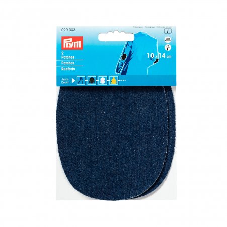 Prym Patches Jeans (bügeln) 10 x 14 cm dunkelblau 