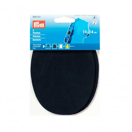 Prym Patches Veloursleder (nähen) 10 x 14 cm marine 