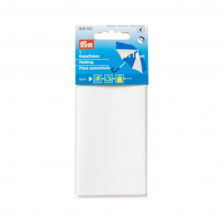Prym Klebeflicken Nylon 6,5 x 14 cm weiß 