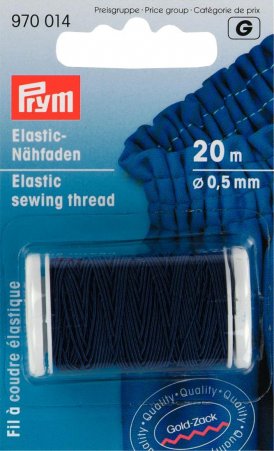 Prym Elastic-Nähfaden 0,5 mm marine 