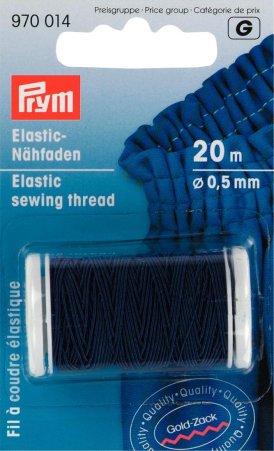 Prym Elastic-Nähfaden 0,5 mm marine 